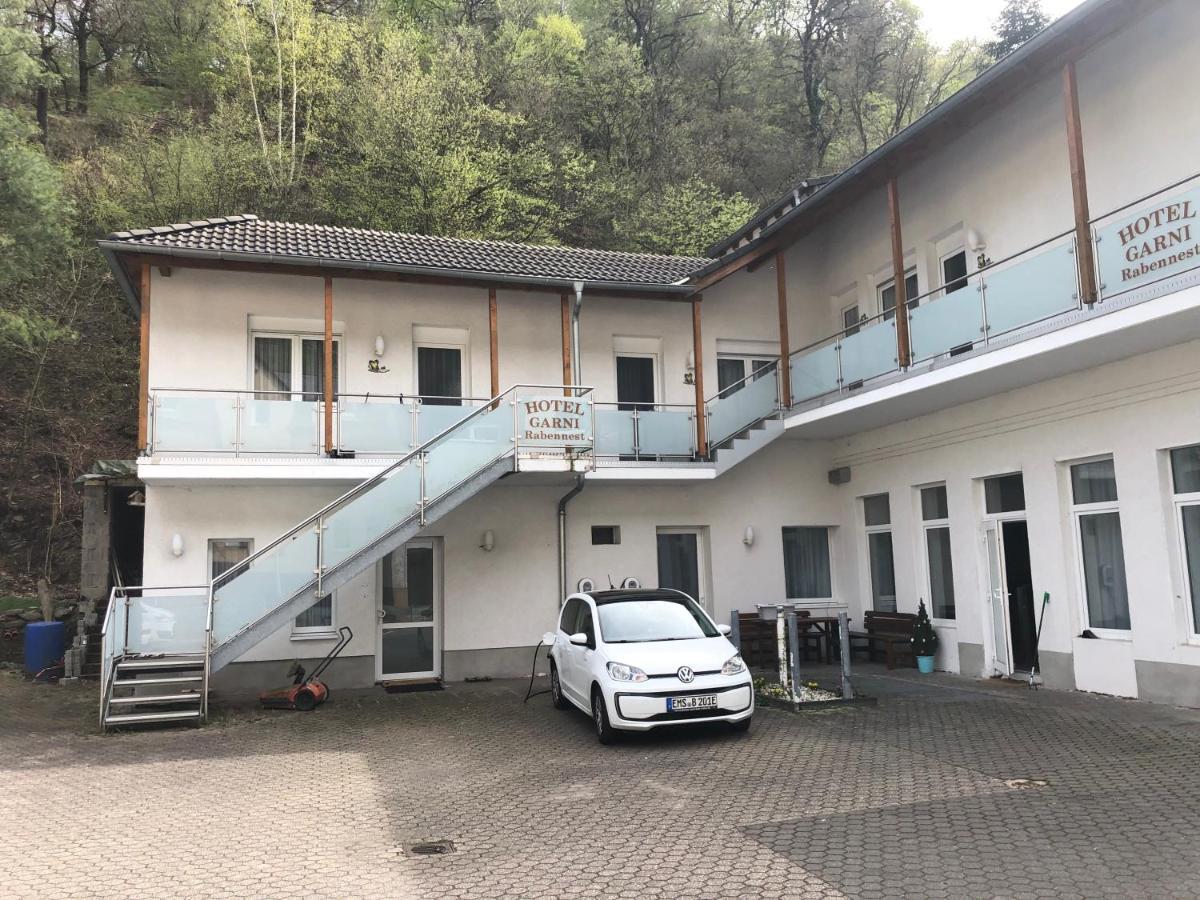 Hotel Garni Rabennest Braubach Bagian luar foto